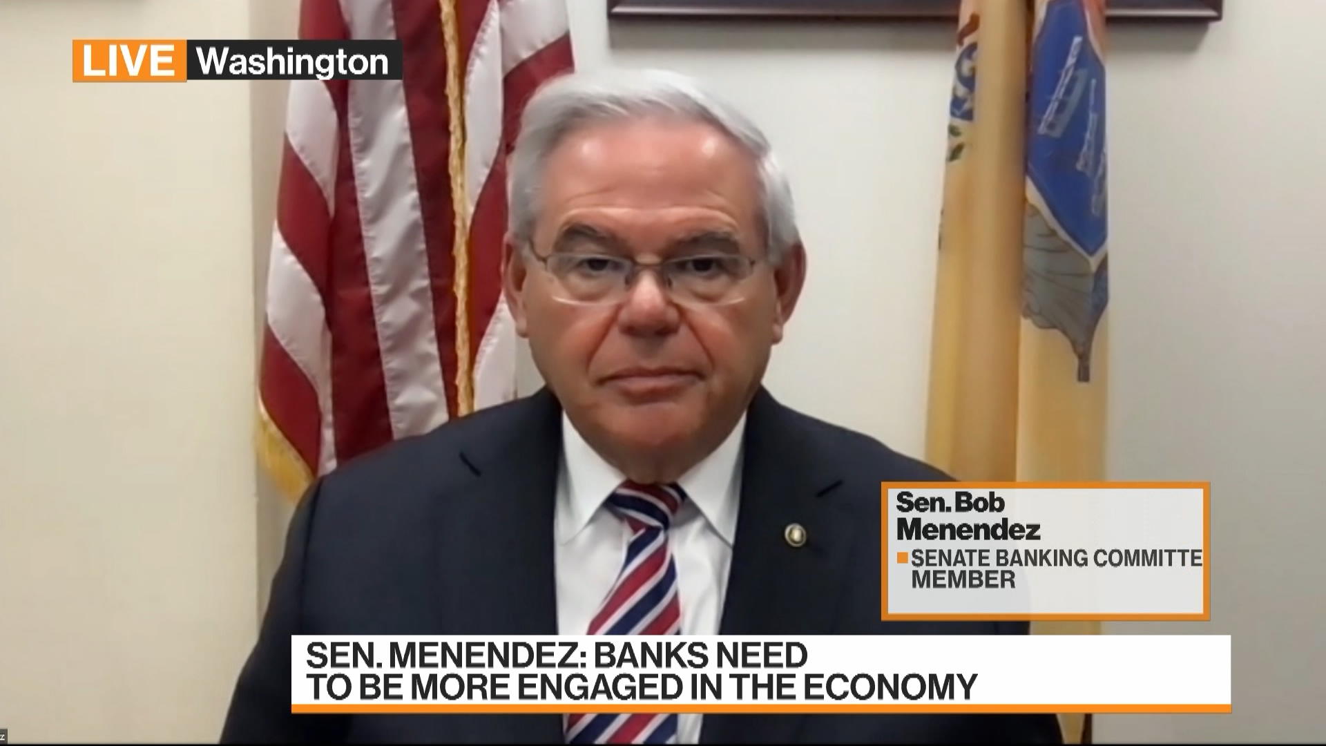 Big Banks Need to Be More Engaged in the Economy: Sen. Menendez