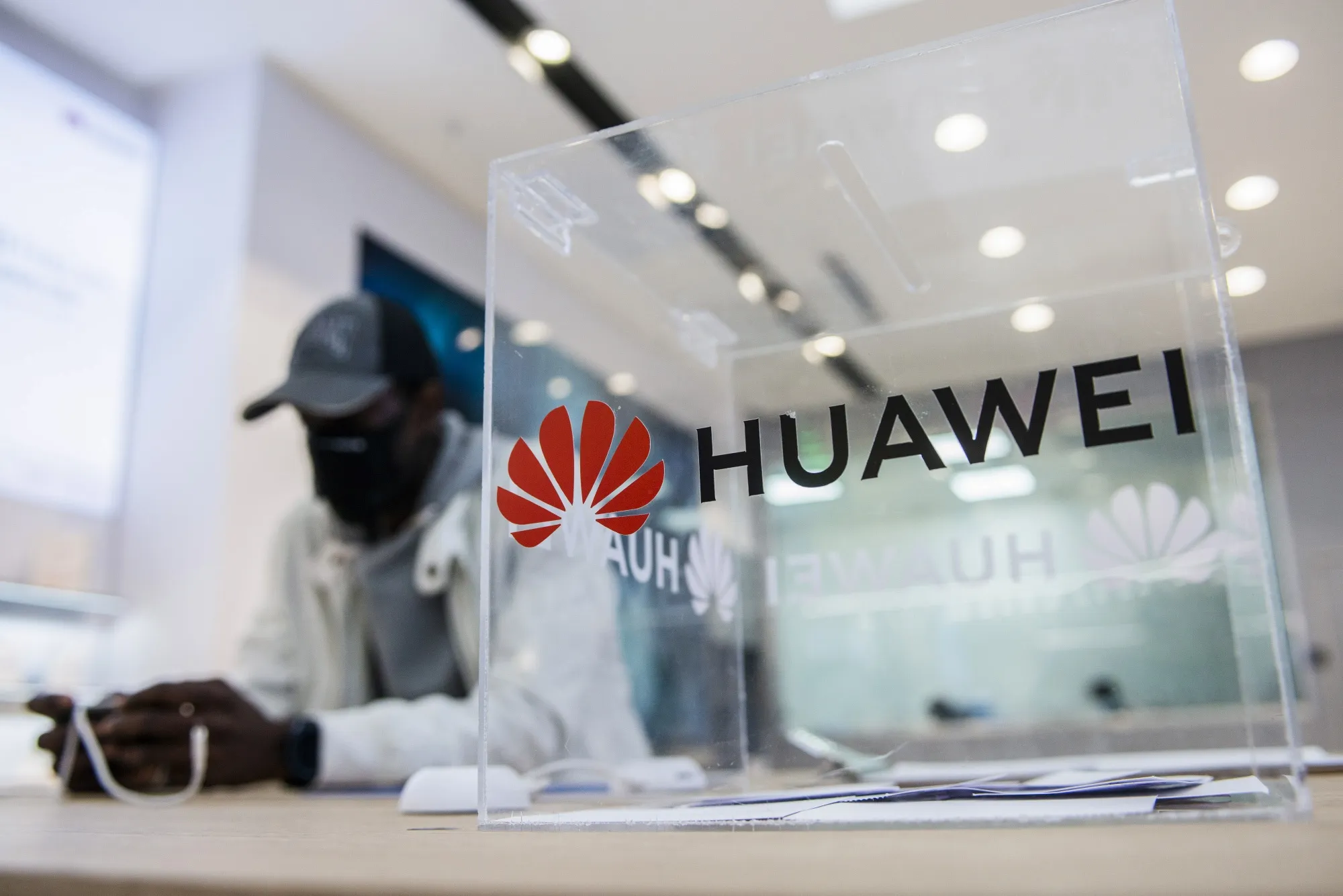 A&nbsp;Huawei&nbsp;store in Pretoria, South Africa.