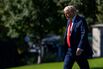 President Trump Departs White House For Maryland