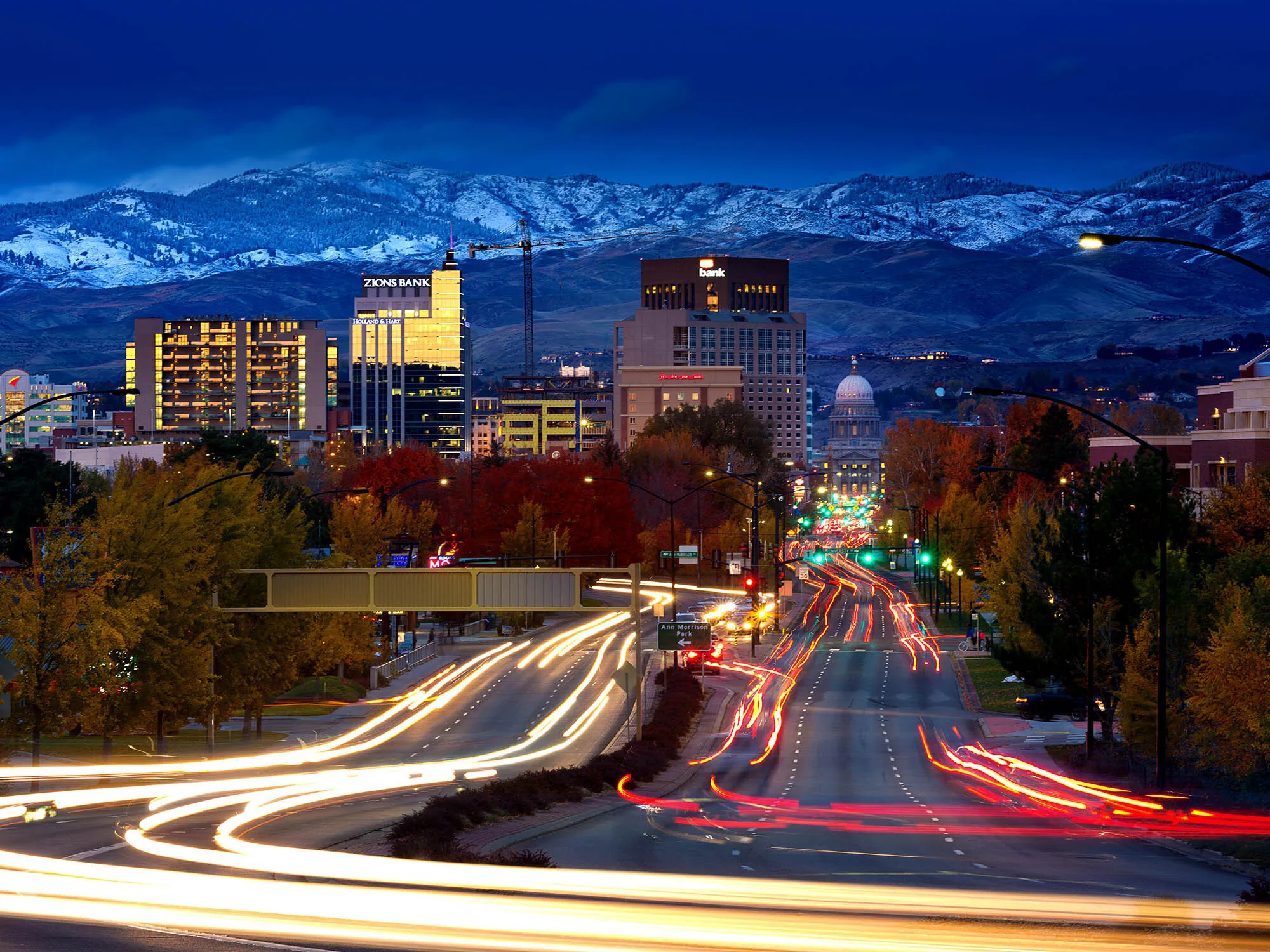 Boise’s already a little blue.