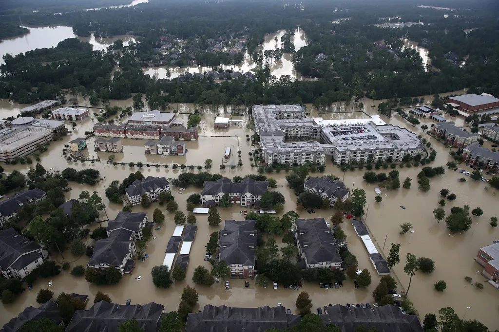 Flooding affects refineries, too.
