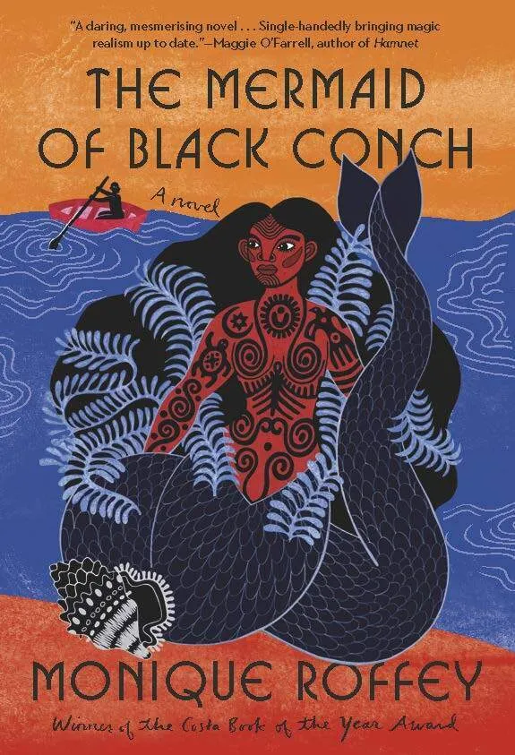 This image released by Knopf shows cover art for "The Mermaid of Black Conch" by Monique Roffey. (Knopf via AP)