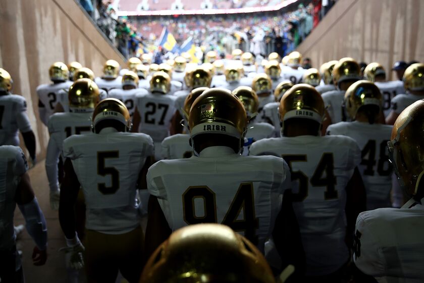 Notre Dame football GETTY Sub