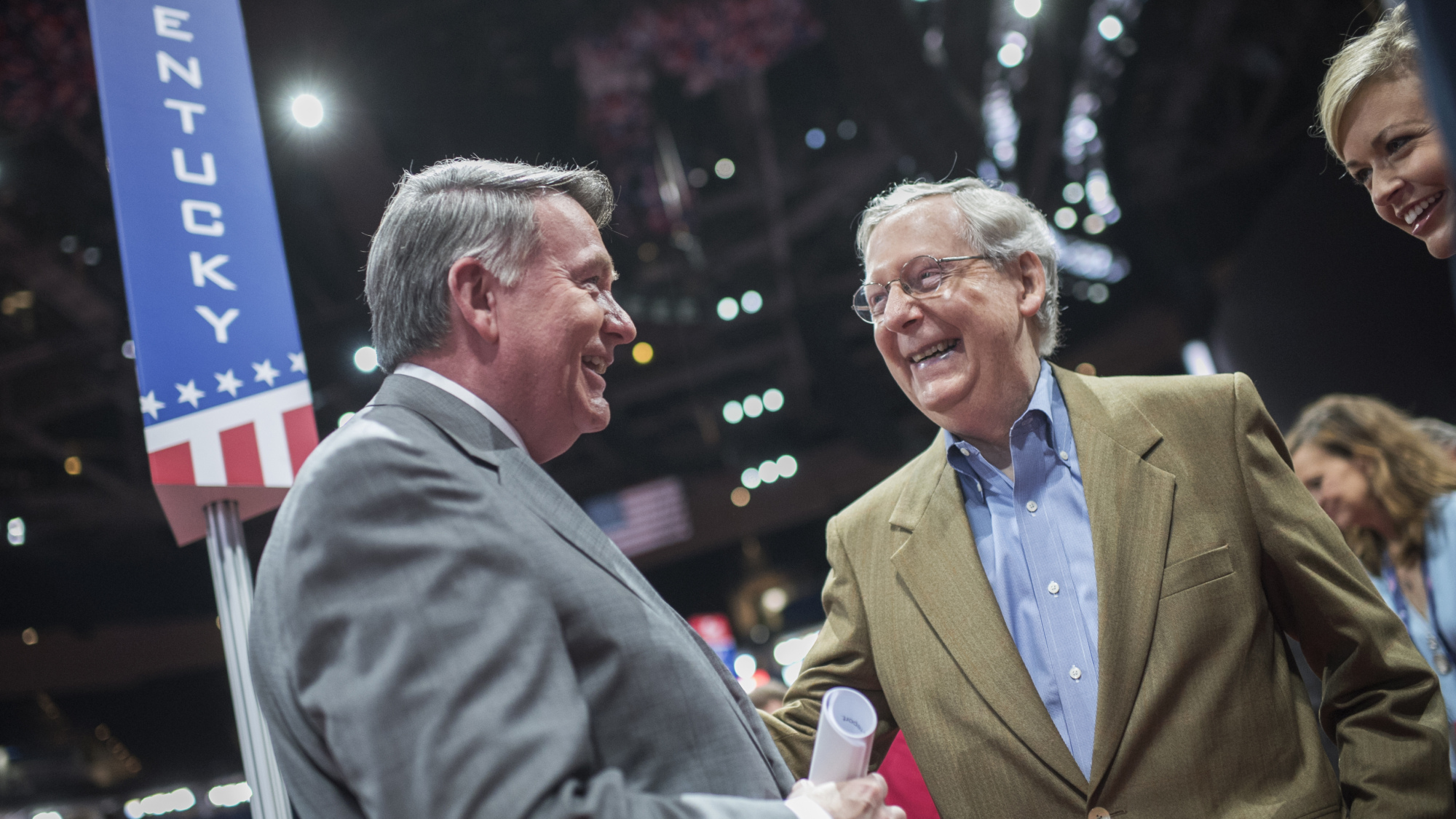 Former RNC Head Explains Empty Seats at Convention - Bloomberg