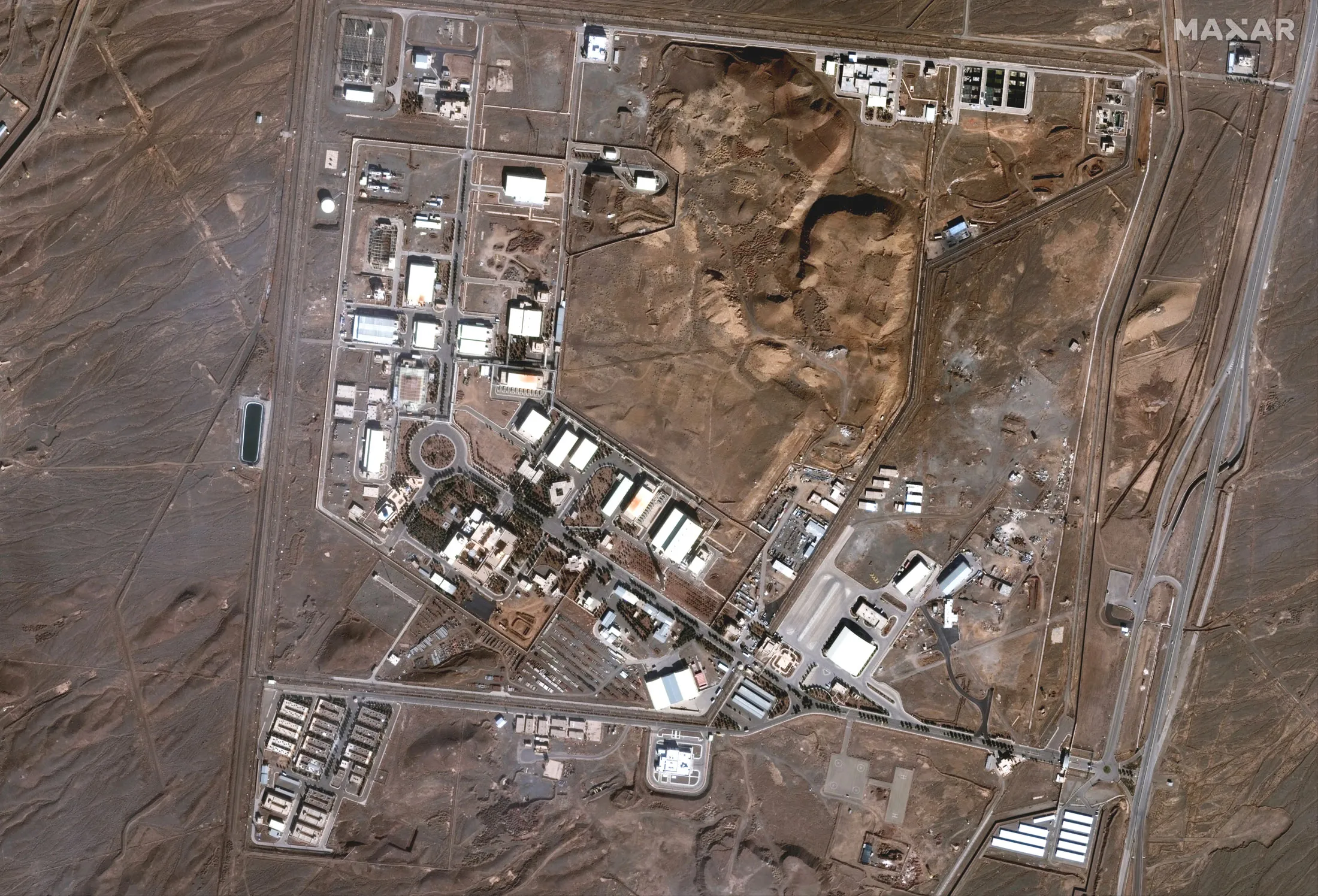 The Natanz nuclear facility in Iran in January.
