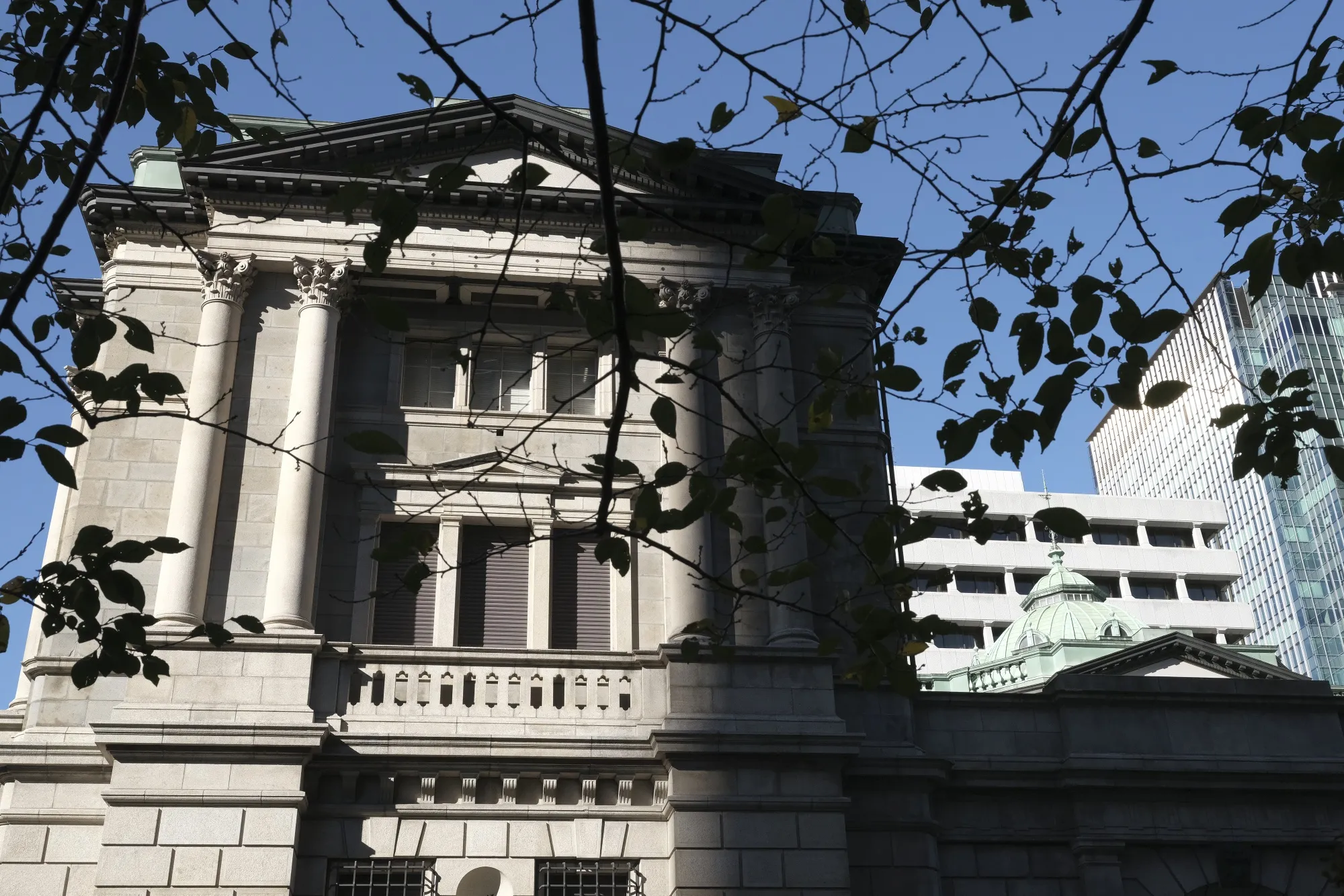 The Bank of Japan headquarters in Tokyo.