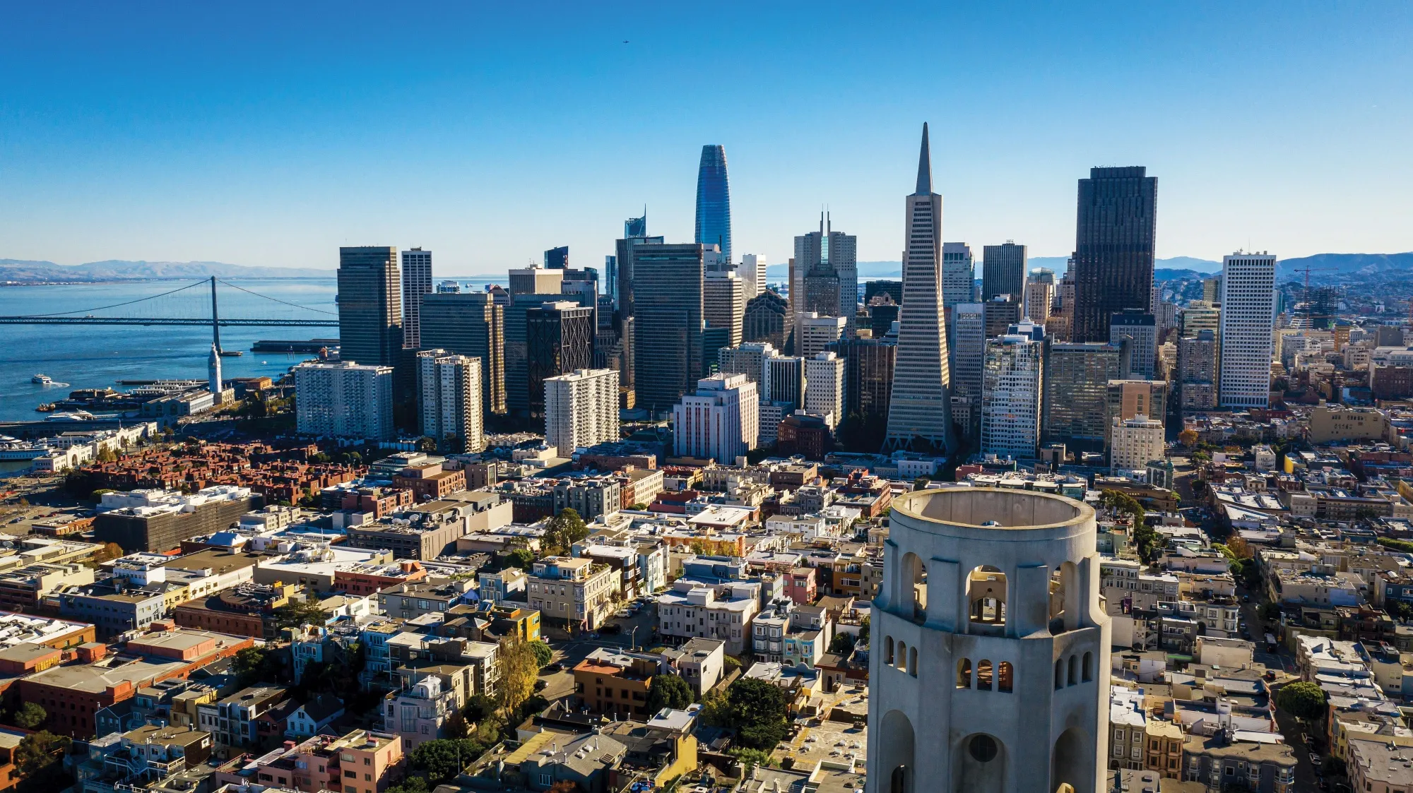 San Francisco’s&nbsp;Financial District.
