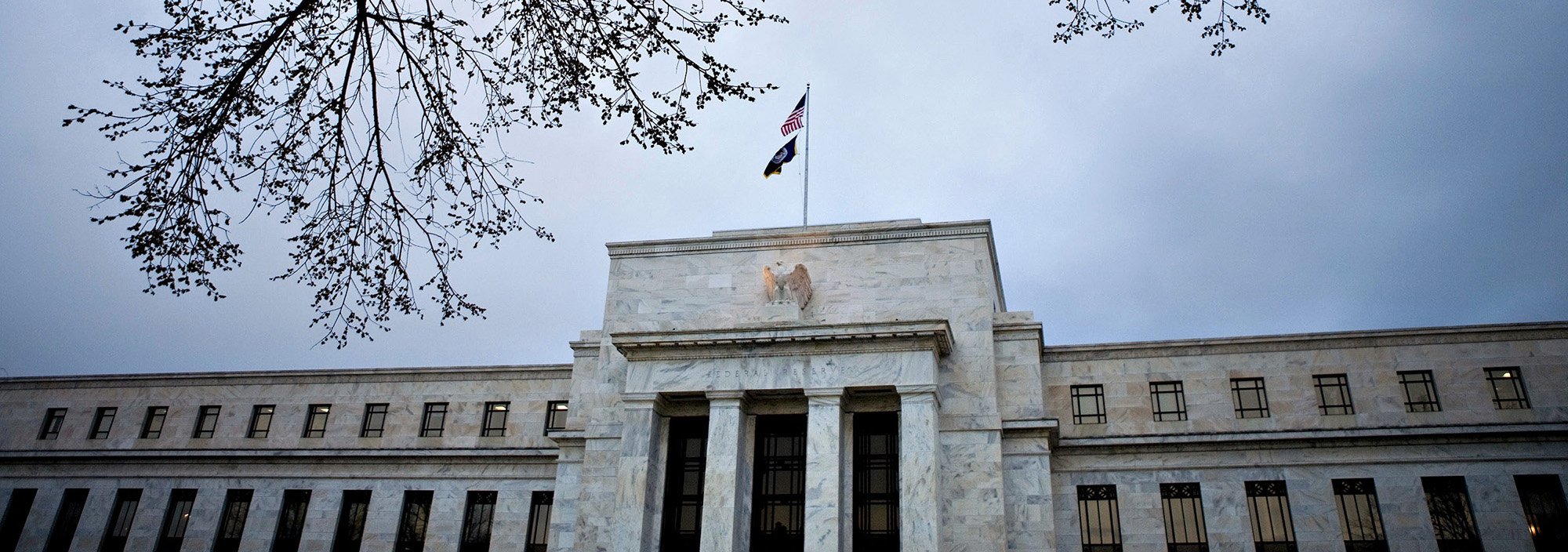 The U.S. Federal Reserve building stands in Washington D.C.