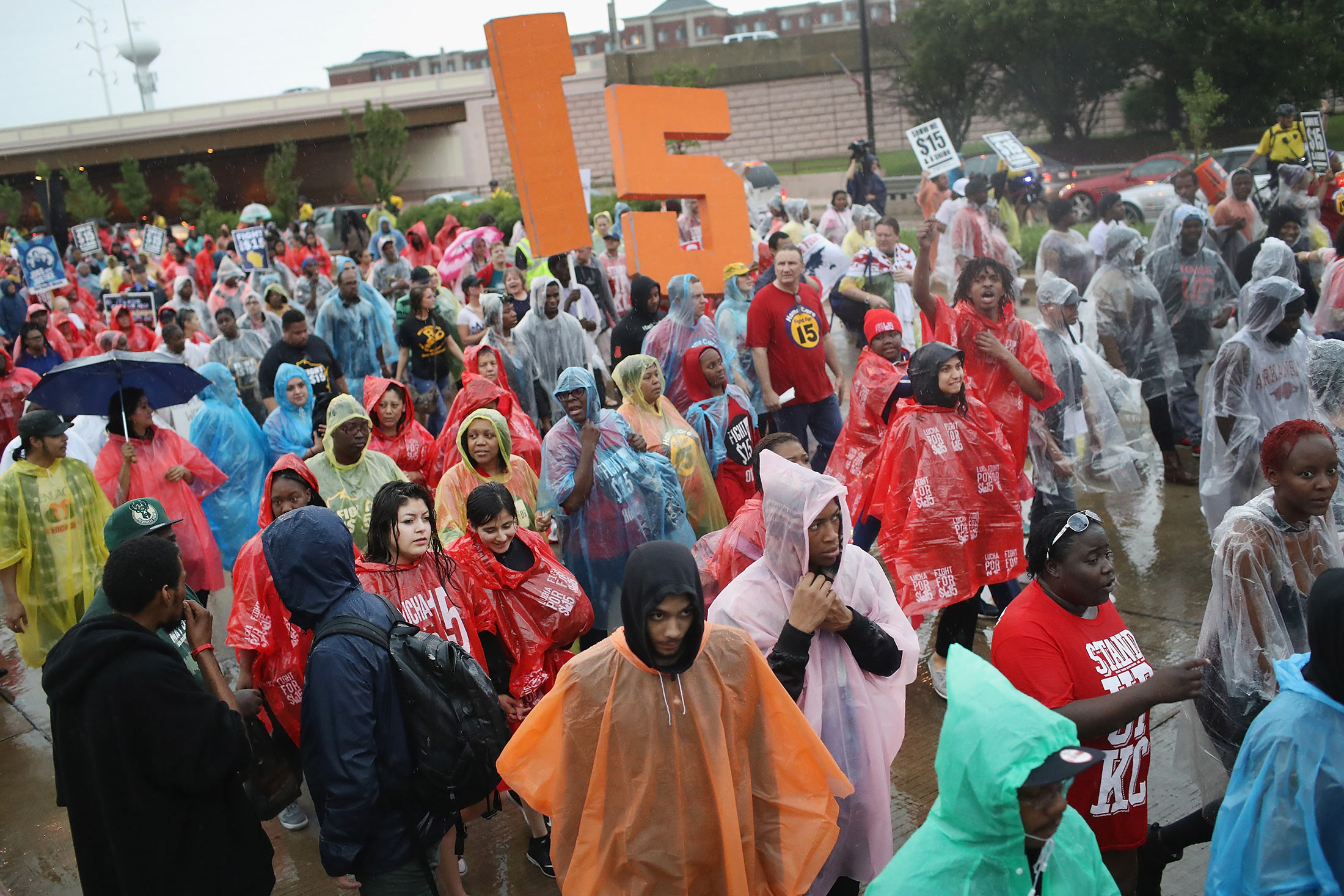 McDonald’s Protesters Target Annual Meeting In $15 Fight - Bloomberg