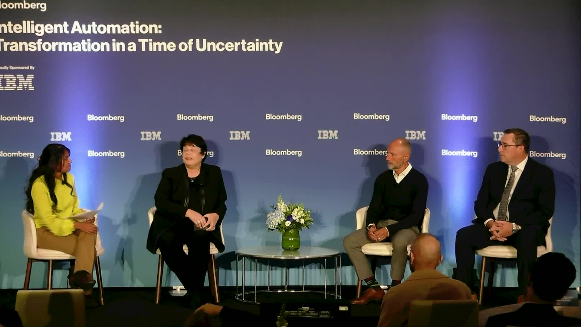 Watch Discussion on Putting Artificial Intelligence to Work - Bloomberg