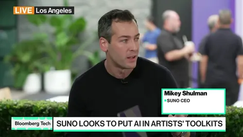 Watch Suno CEO: AI Could Reinvent How We Experience Music - Bloomberg