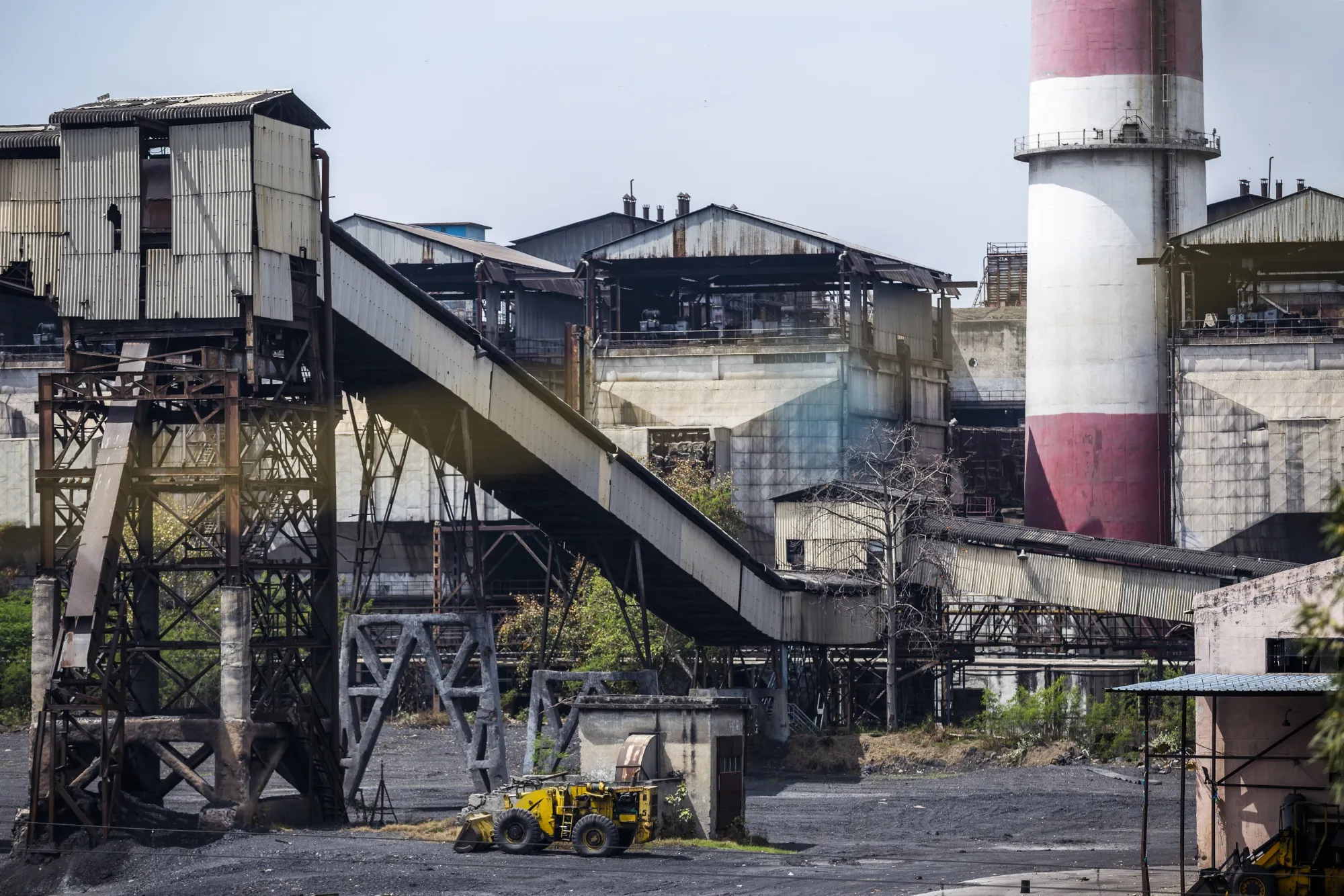 The closed coal-fired NTPC Ltd. Badarpur Thermal Power Station.