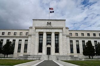 The Marriner S. Eccles Federal Reserve Board building in Washington, DC.