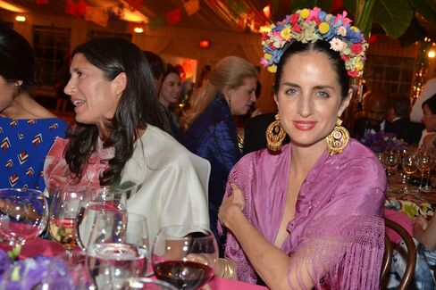 Carolina Herrera de Baez, the fashion designer Carolina Herrera's daughter. Photographer: Amanda Gordon/Bloomberg