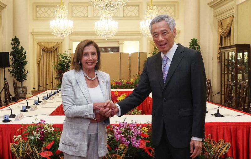 relates to Pelosi Poised to Land in Taiwan as China Rips ‘Provocative’ Trip