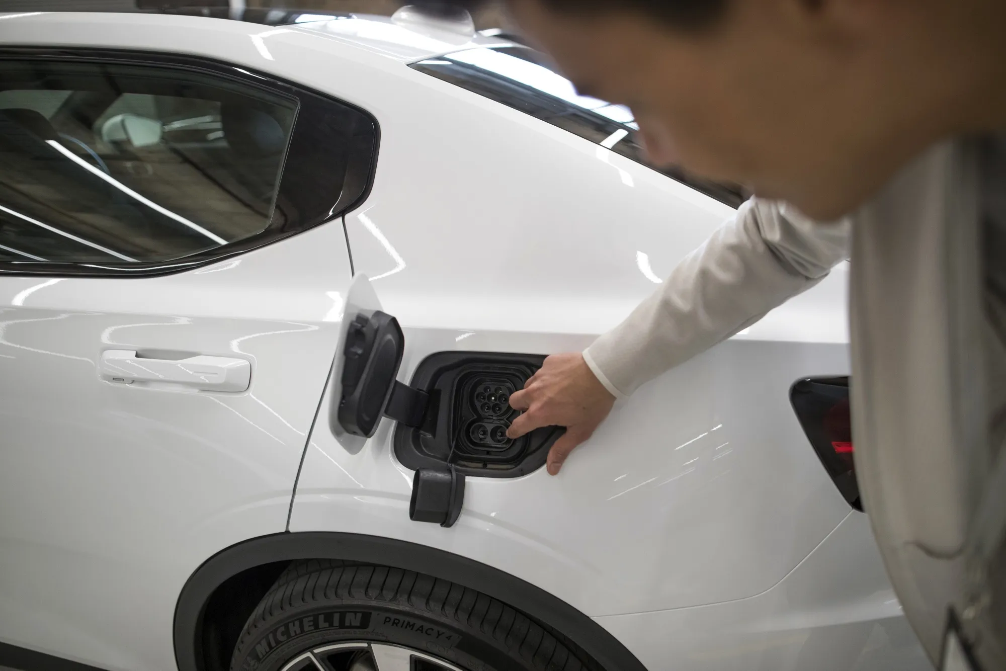 Polestar PSNY Adopts Tesla TSLA EV Charging Port Standard Joining Peers Bloomberg