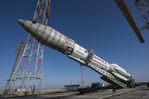 The Proton rocket that will launch the ExoMars 2016 spacecraft to Mars
