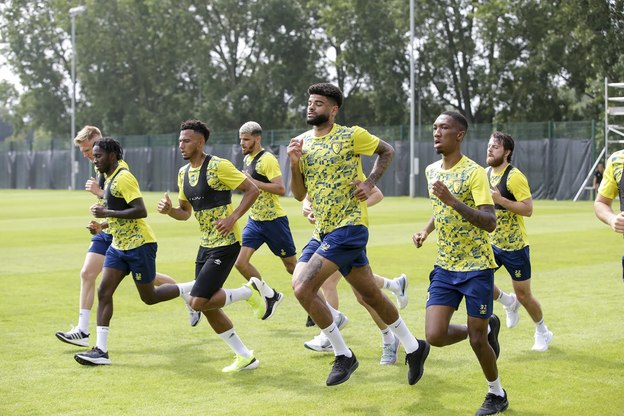 Bournemouth during pre-season training session at Vitality Stadium on July 1.&nbsp;