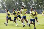 Bournemouth during pre-season training session at Vitality Stadium on July 1. 