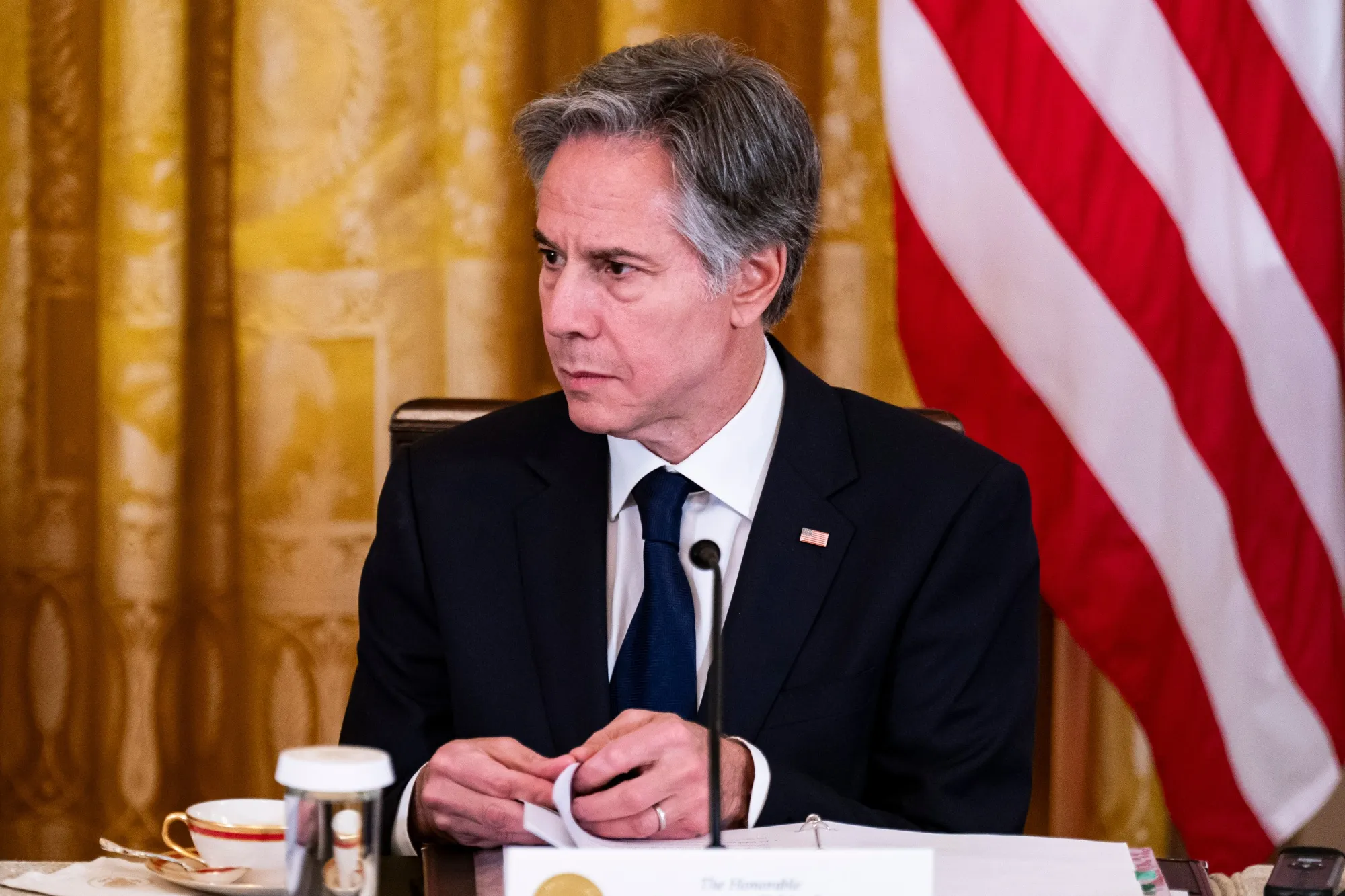 Antony Blinken in Washington on April 11.