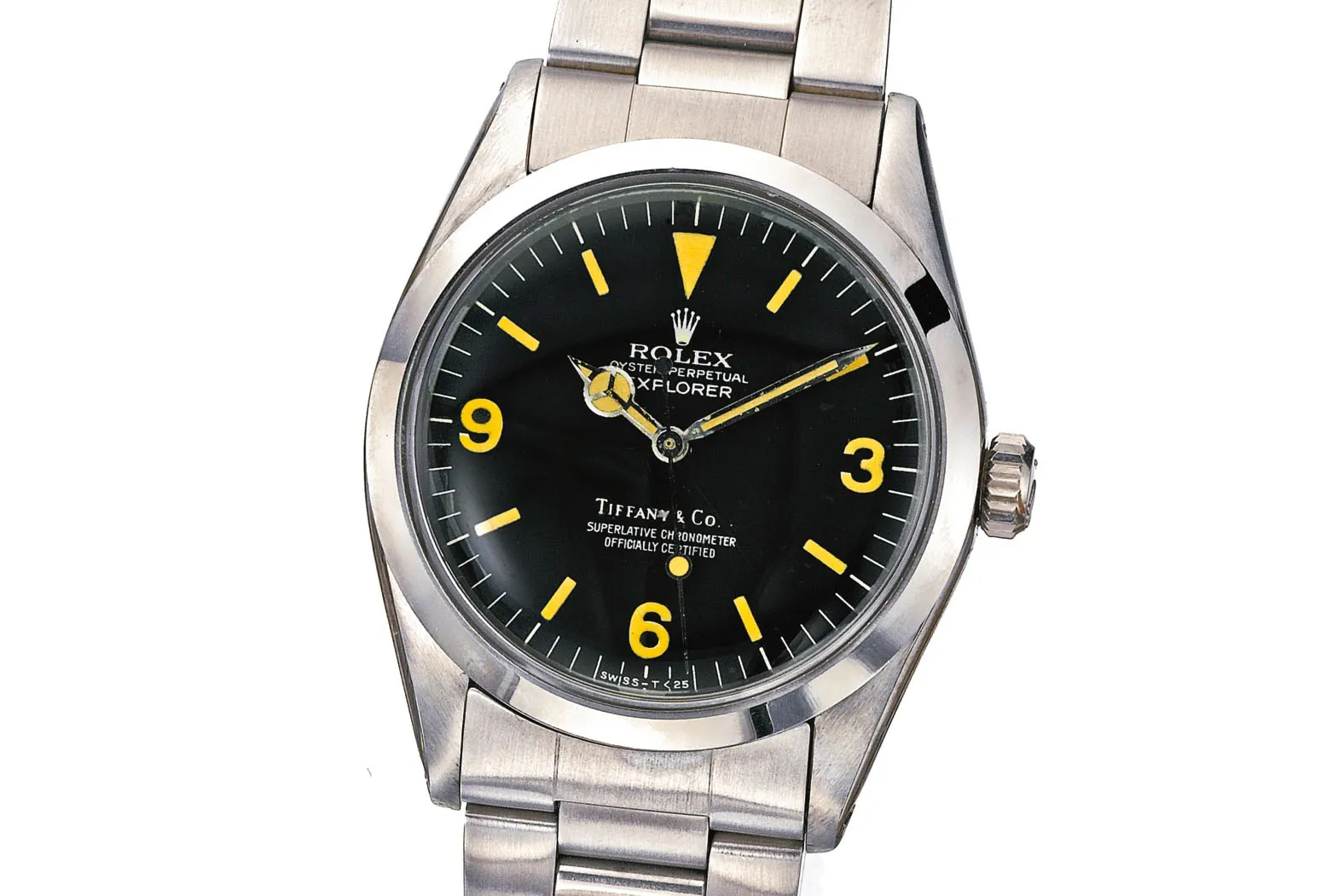 Tiffany dial Rolex Explorer. Source: Sotheby's
