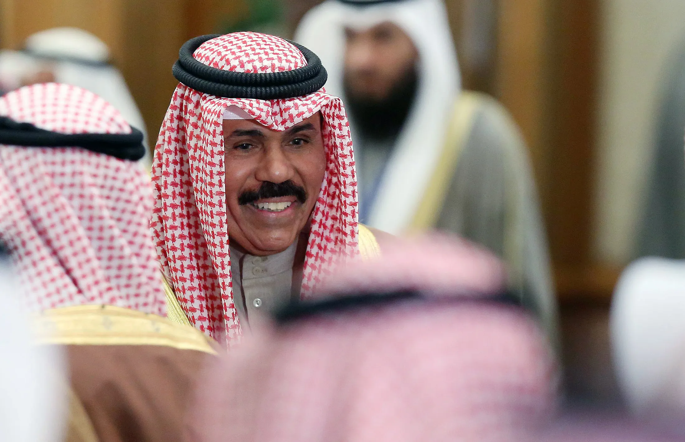 Sheikh Nawaf Al-Ahmad Al-Jaber Al-Sabah in 2014.