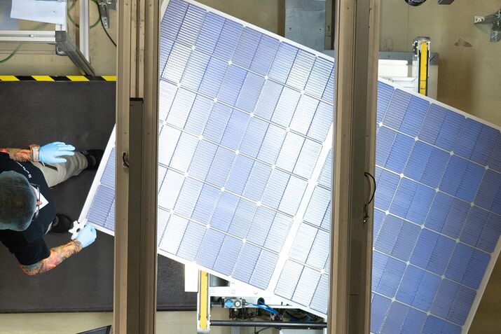 Meyer Burger Freiberg Solar Plant