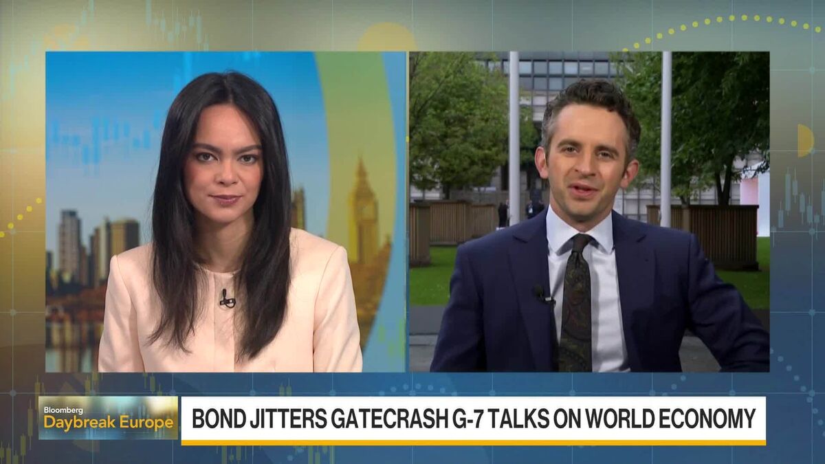 Global Bond Market Jitters Dominate G-7 Talks