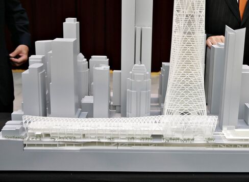 The Transbay Transit Center design concept.