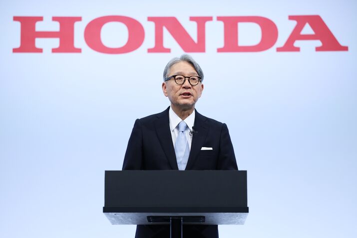 Honda Motor CEO Toshihiro Mibe