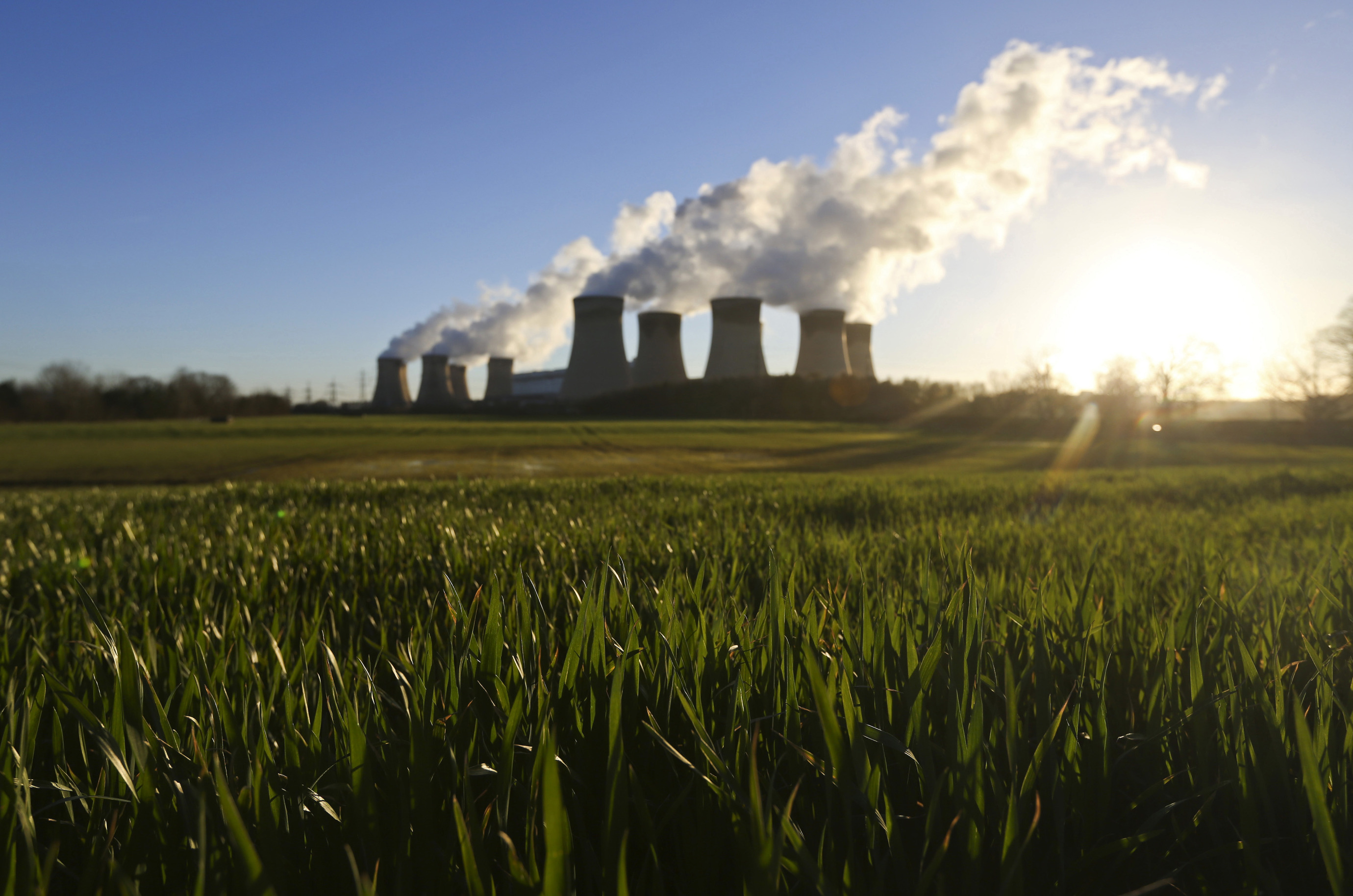 Drax Power Station As Profit Drops On Carbon Costs And Biomass Conversion