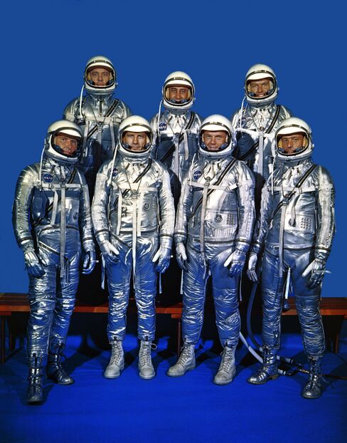 米国初の有人宇宙飛行計画に選ばれた7人