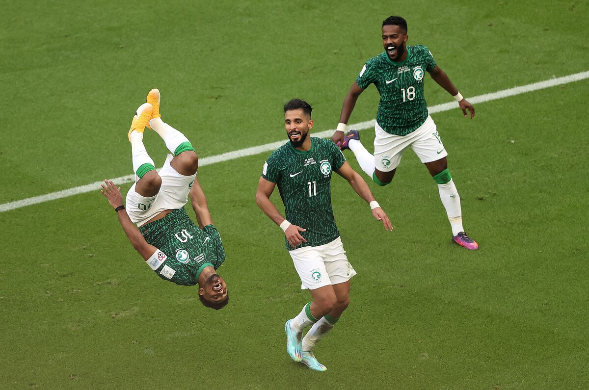 Saudi Arabia's King Declares Holiday After World Cup Win Over Argentina -  Bloomberg