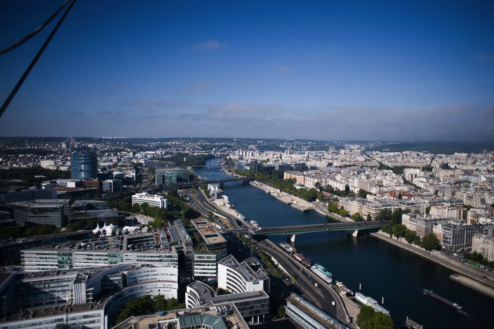 Aerial Pollution Research in French Capital City Center