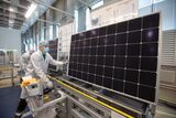 Solar Panel Manufacture At Hevel Group As Demand For Green Bonds Rise