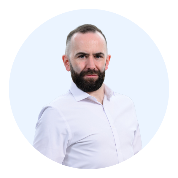 Headshot of Gearoid Reidy