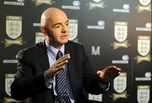 UEFA General Secretary Gianni Infantino