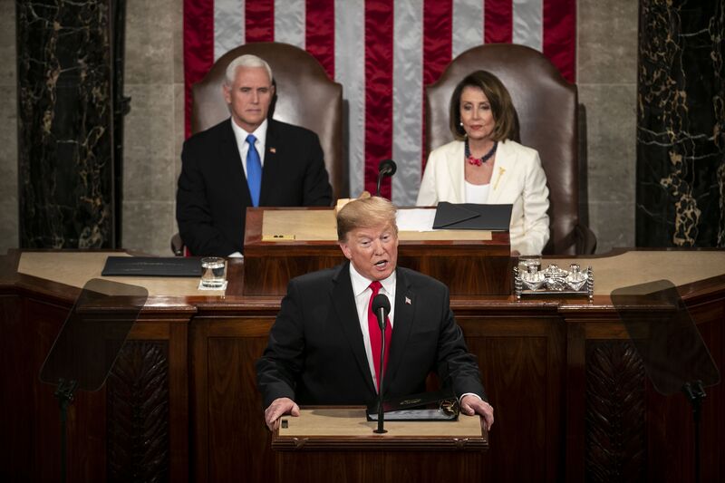 President Trump Delivers State Of The Union Address