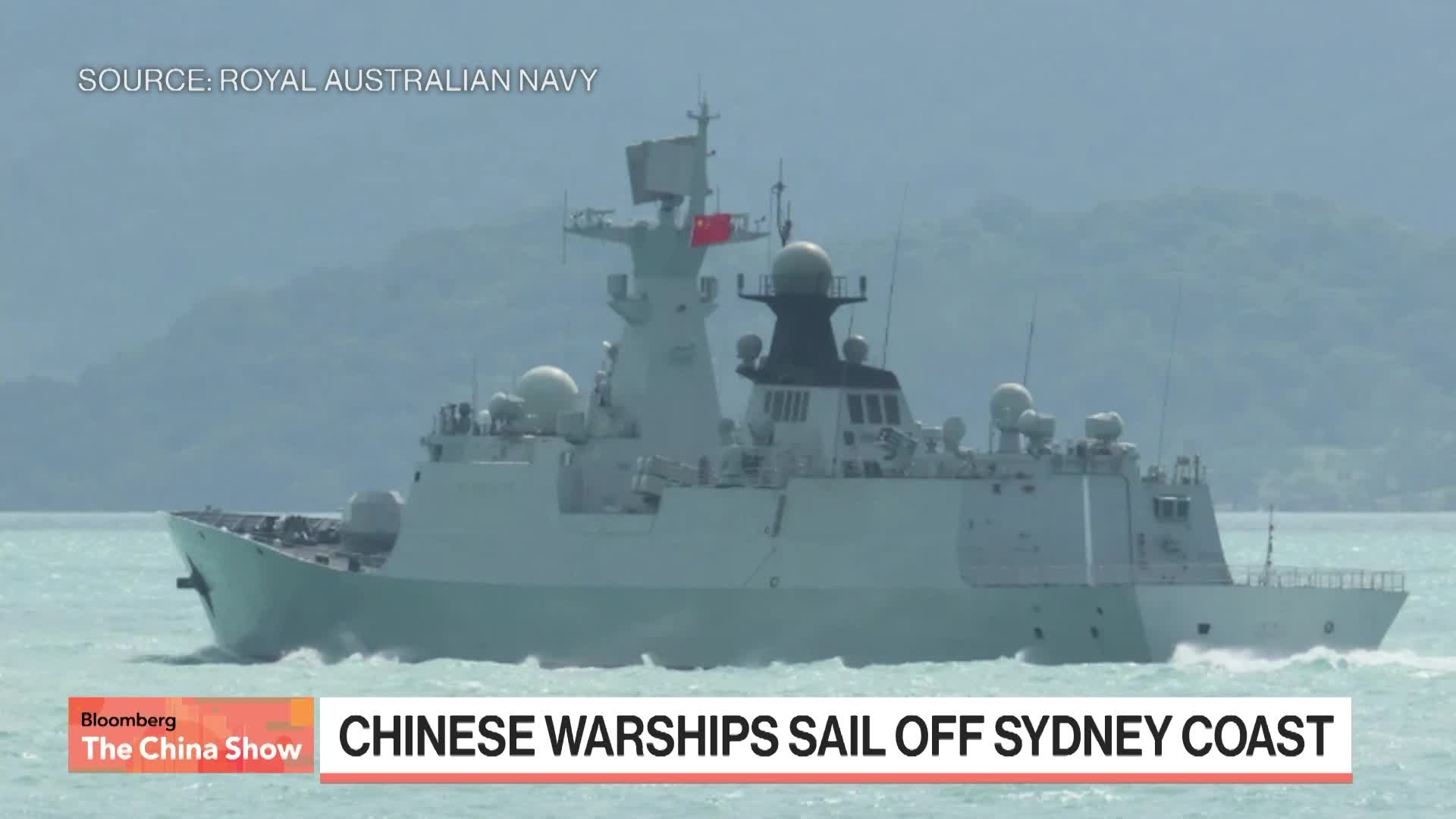 Chinese Warships Spotted Off Australia Coast