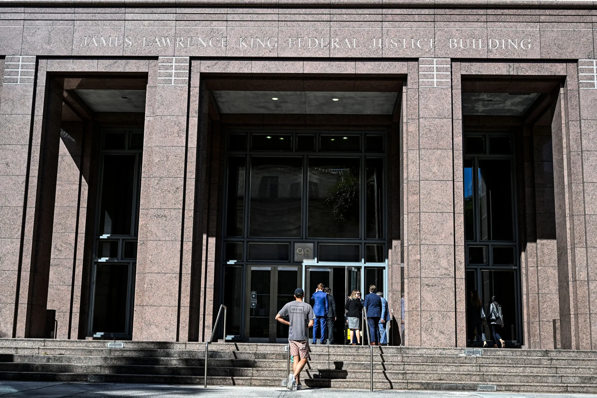The James Lawrence King Federal Justice Building in Miami.
