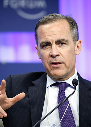 Mark Carney, governor of the Bank of England