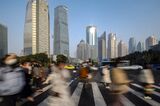 General Views of Shanghai as China Stock Catalysts Seen Lacking as Economic Woes Run Deep