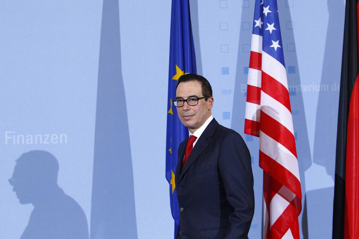 Treasury's Mnuchin Repeats Long-Term Dollar Strength Is 'Good'