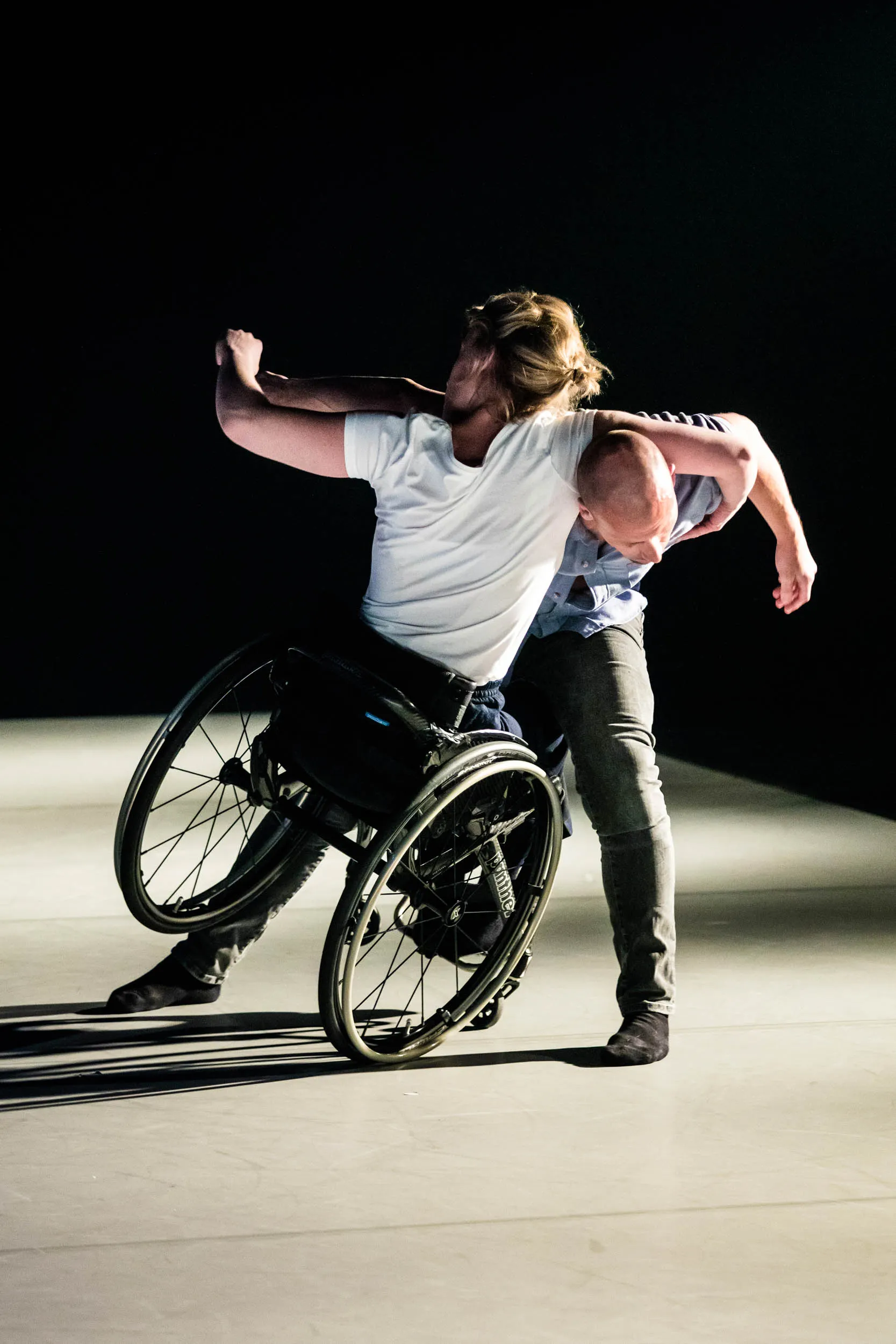 The Skanes Dansteater will put on the duet Dare to Wreck, which integrates a dancer’s wheelchair into the choreography, at the Fall for Dance Festival.