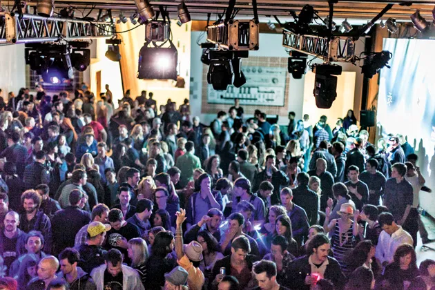 The Samsung/Flavorpill party at Arthouse