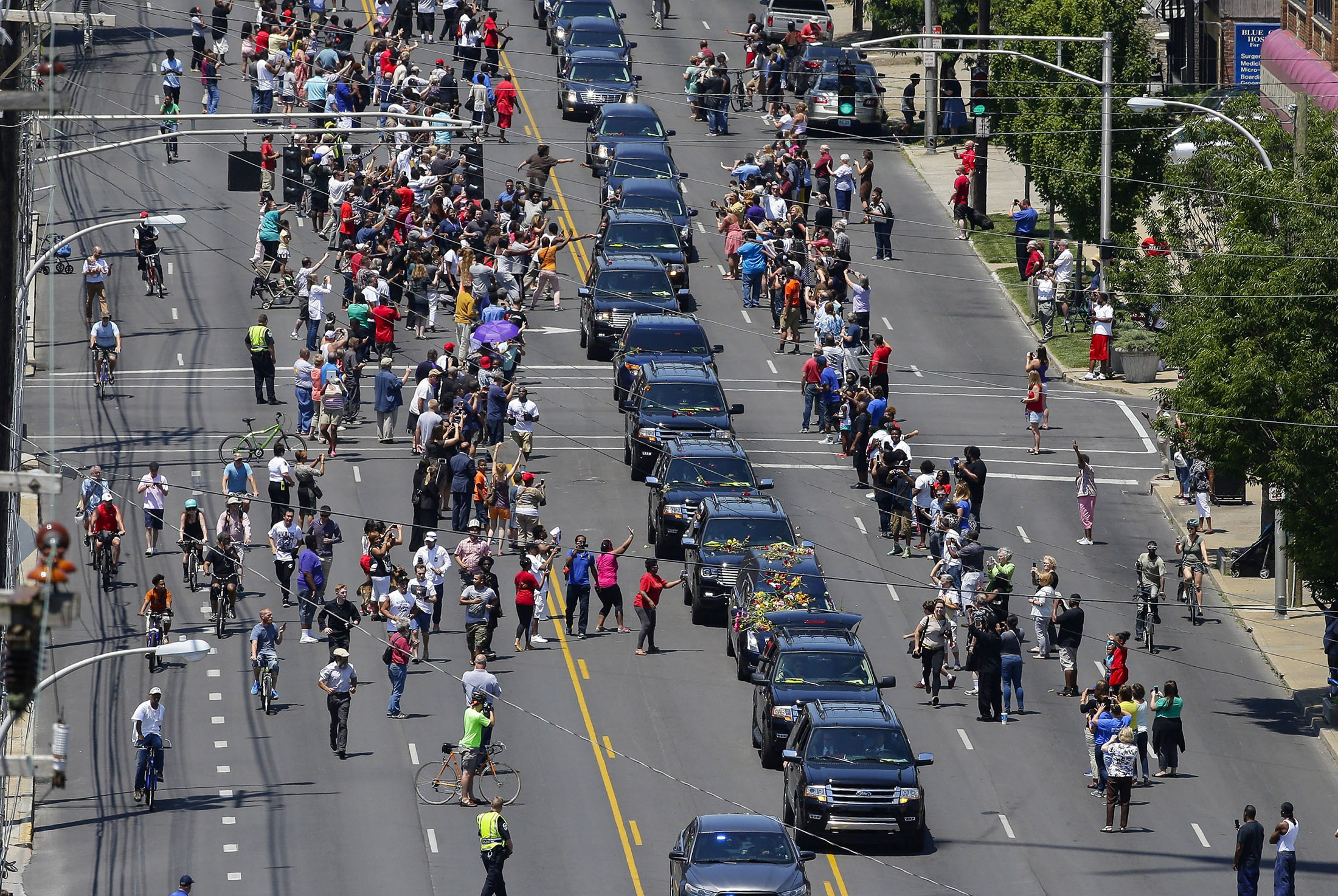 Funeral procession for Muhammad Ali