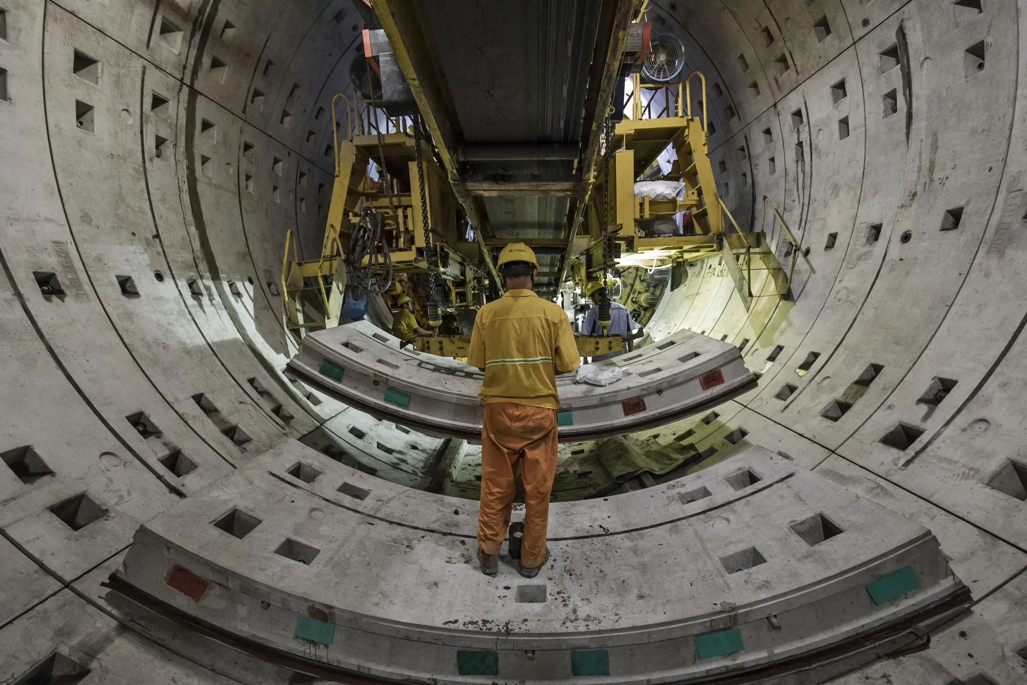 Tour of Shanghai Metro Line 14 Construction Site
