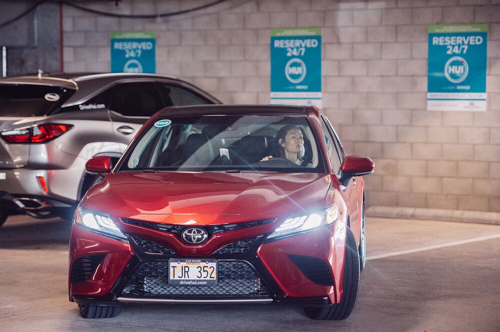 Toyota Launches App Controlled Car Sharing In Honolulu Bloomberg