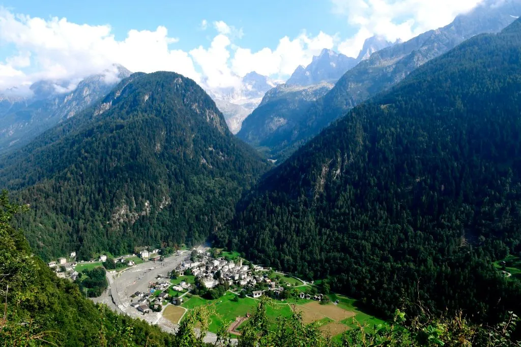 Peaks and valleys.
