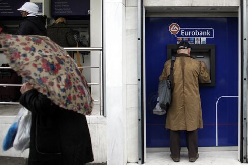 European Stocks Drop Most This Month, Eurobank Rises
